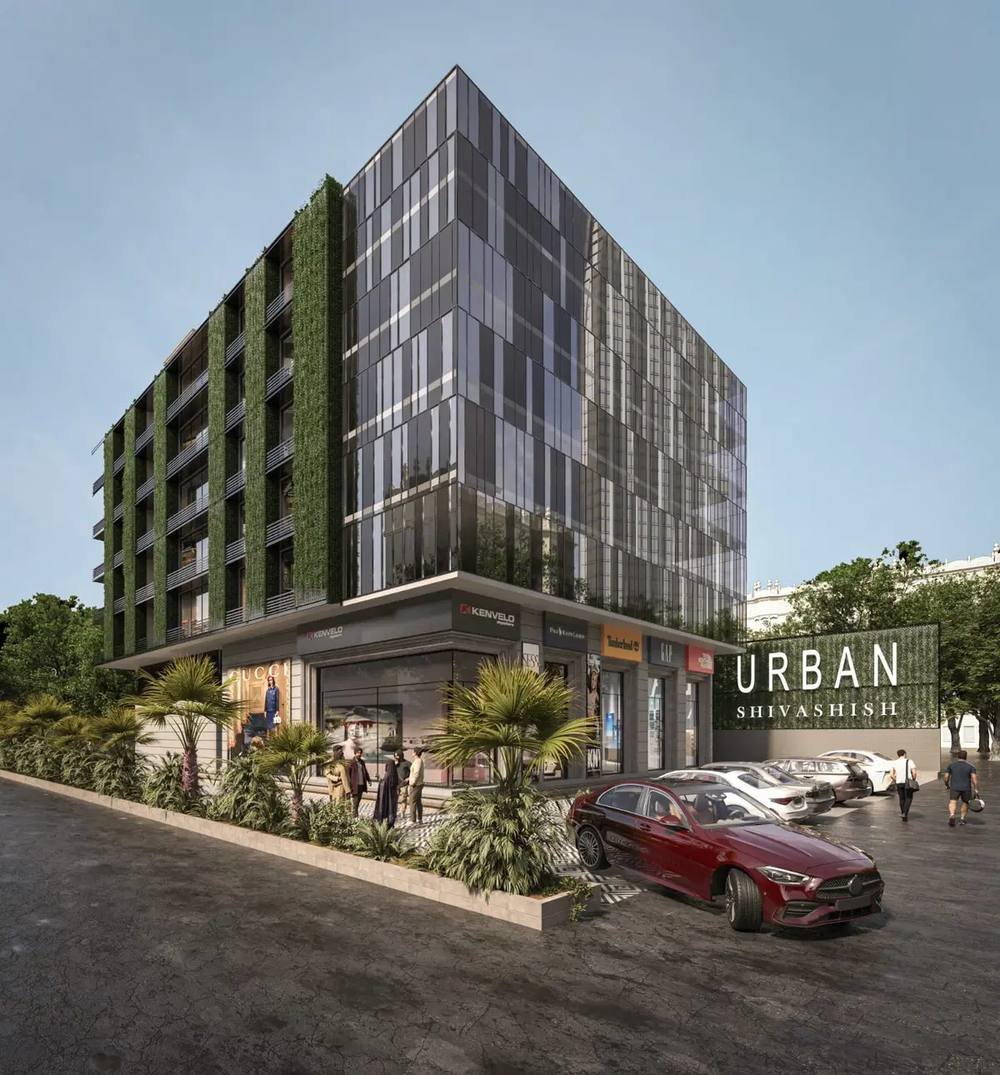 Urban Shivashish office space for sale, Scheme No. 54, Vijay Nagar — building elevation